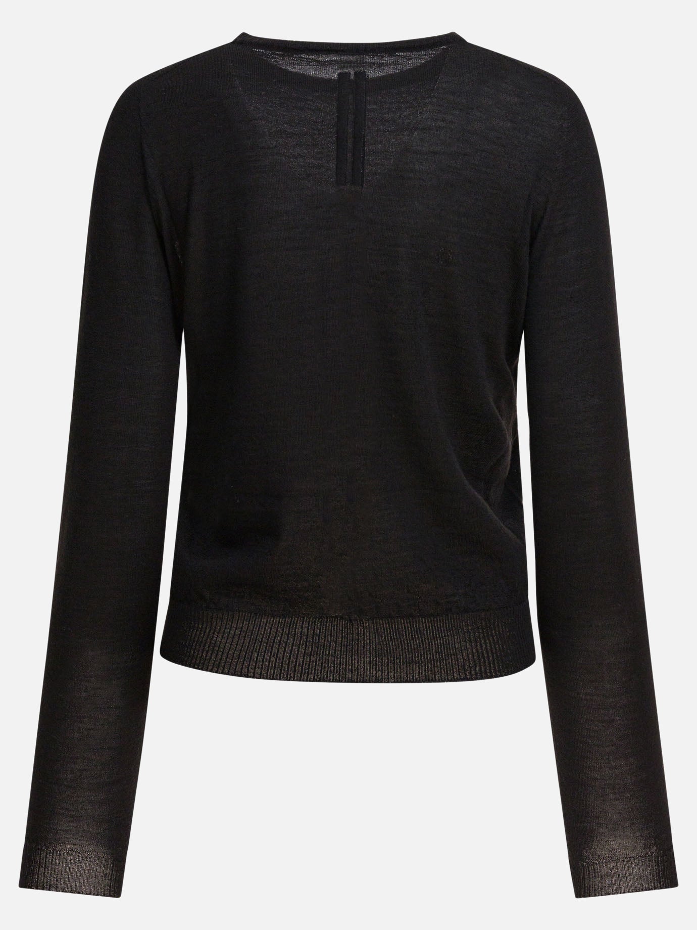 Crewneck sweaters Solid colour  Black - Rick Owens Women | PDP | VIETTI Online Store | Zoom-Modal_2
