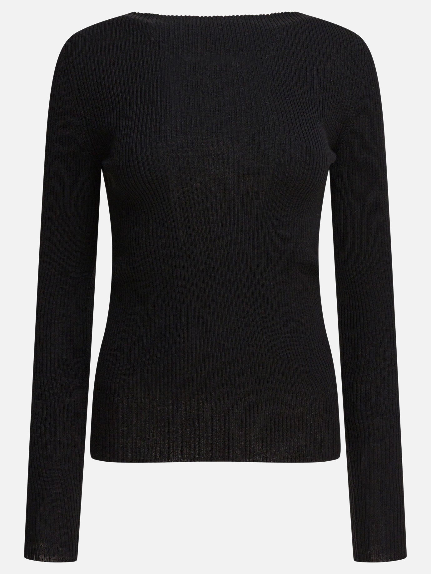 Rick Owens Ribbed sweater Black