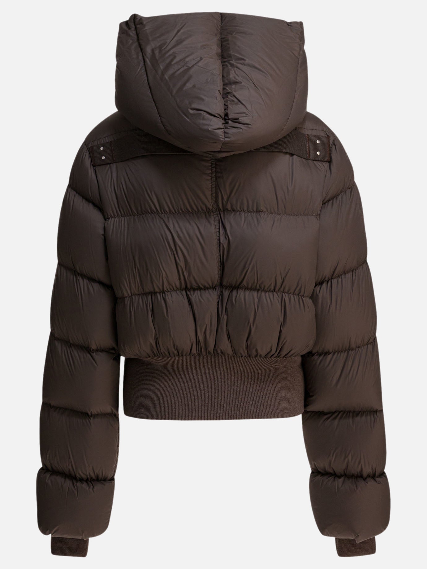 Piumini corti Solid colour  Marrone - Rick Owens Donna | PDP | VIETTI Online Store | Zoom-Modal_2
