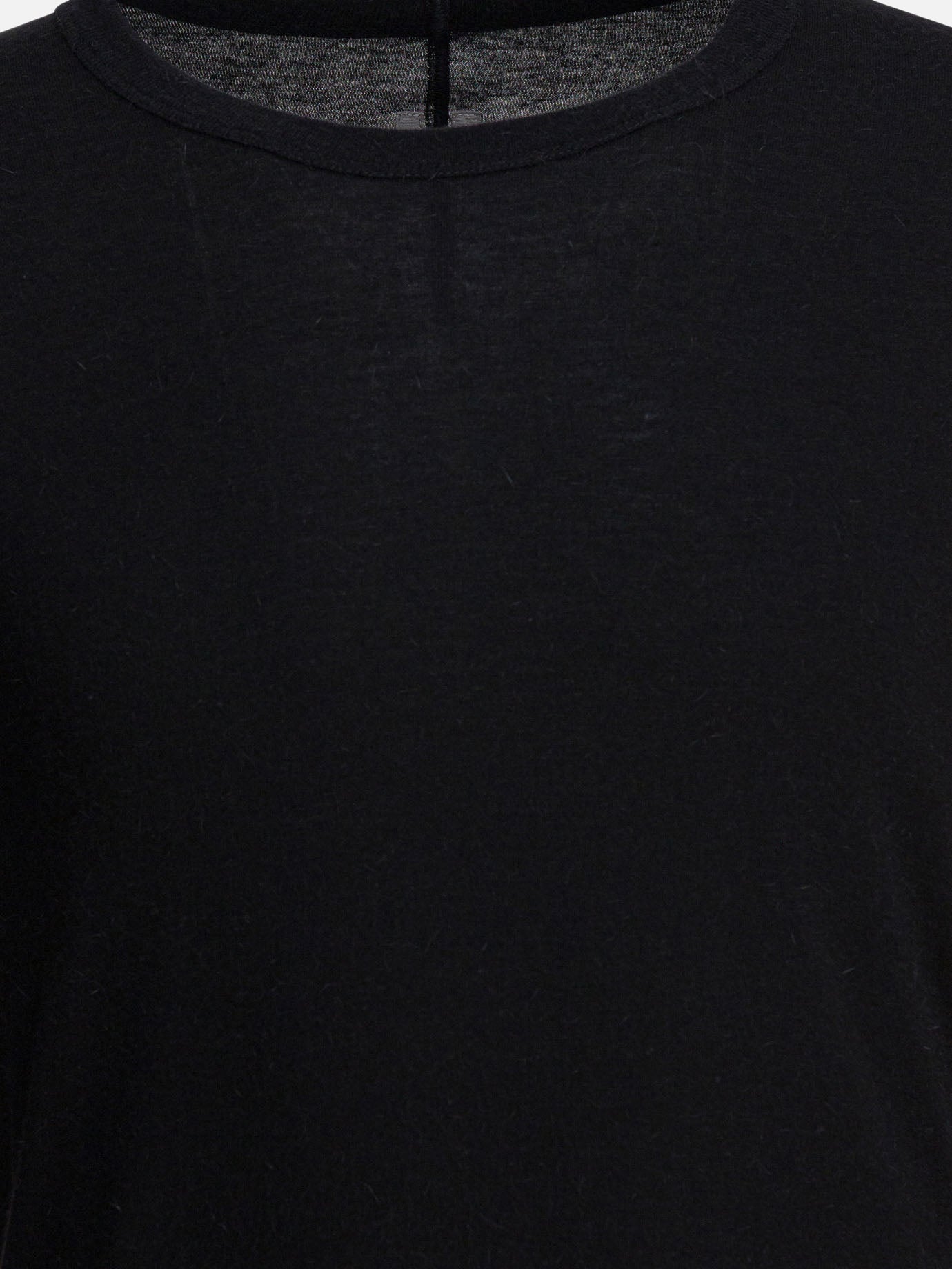 Crewneck t-shirts Solid colour  Black - Rick Owens Men | PDP | VIETTI Online Store | Zoom-Modal_3
