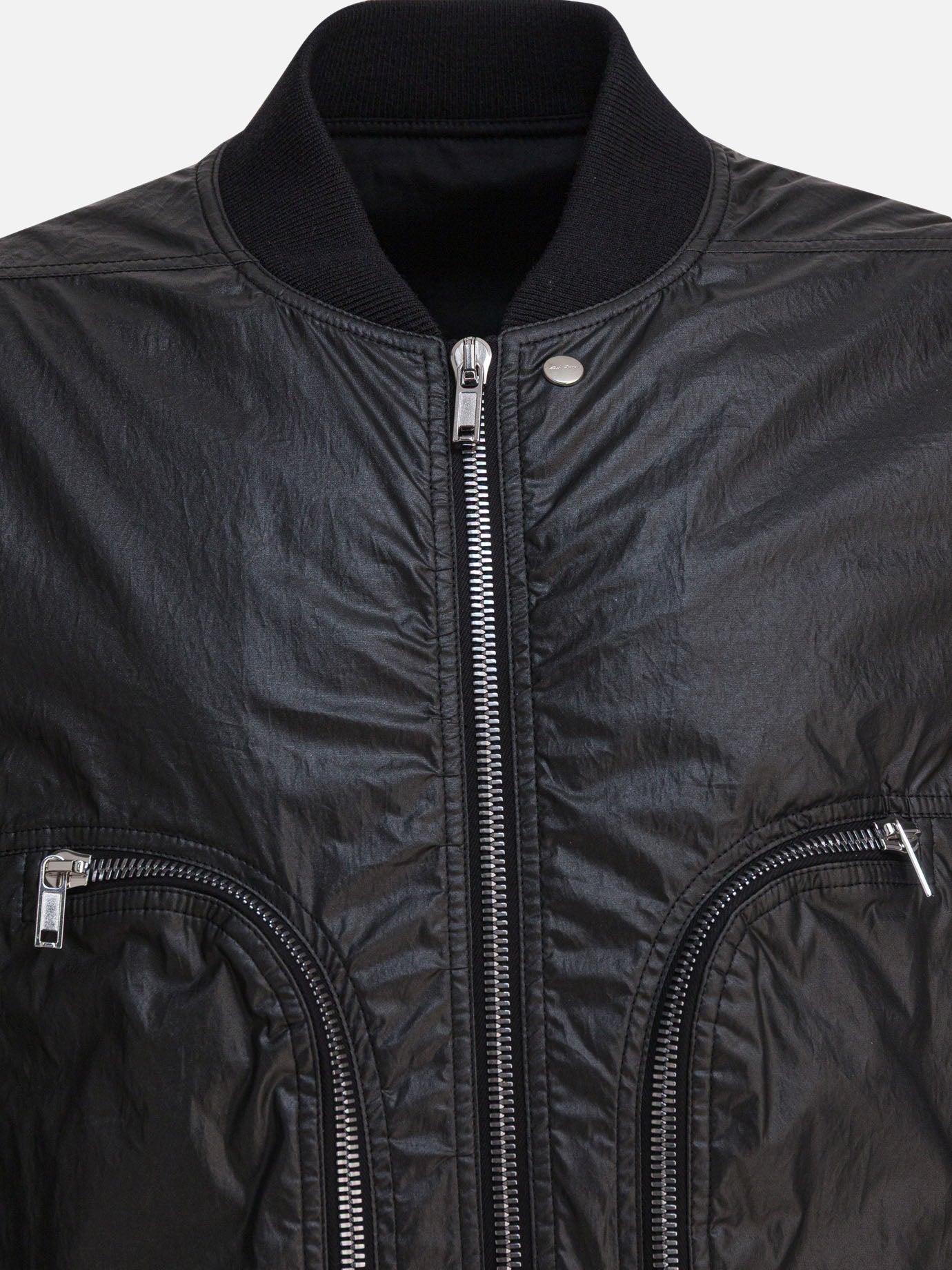 Rick Owens Bomber &quot;Bauhaus Fligh&quot; 15760402_48 Black thumbnail_3