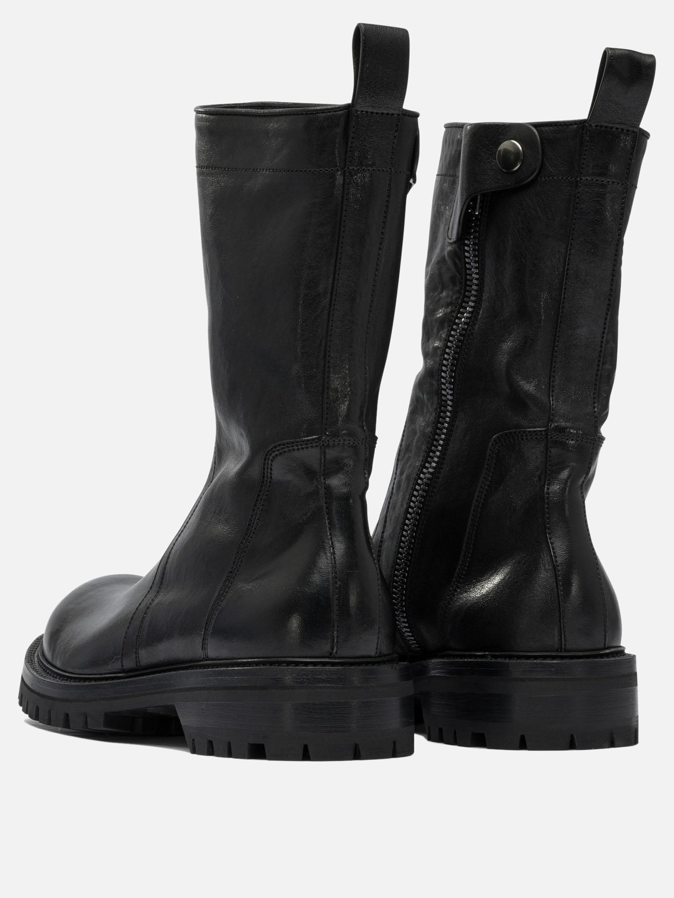 Rick Owens "Army Creeper" ankle boots Black