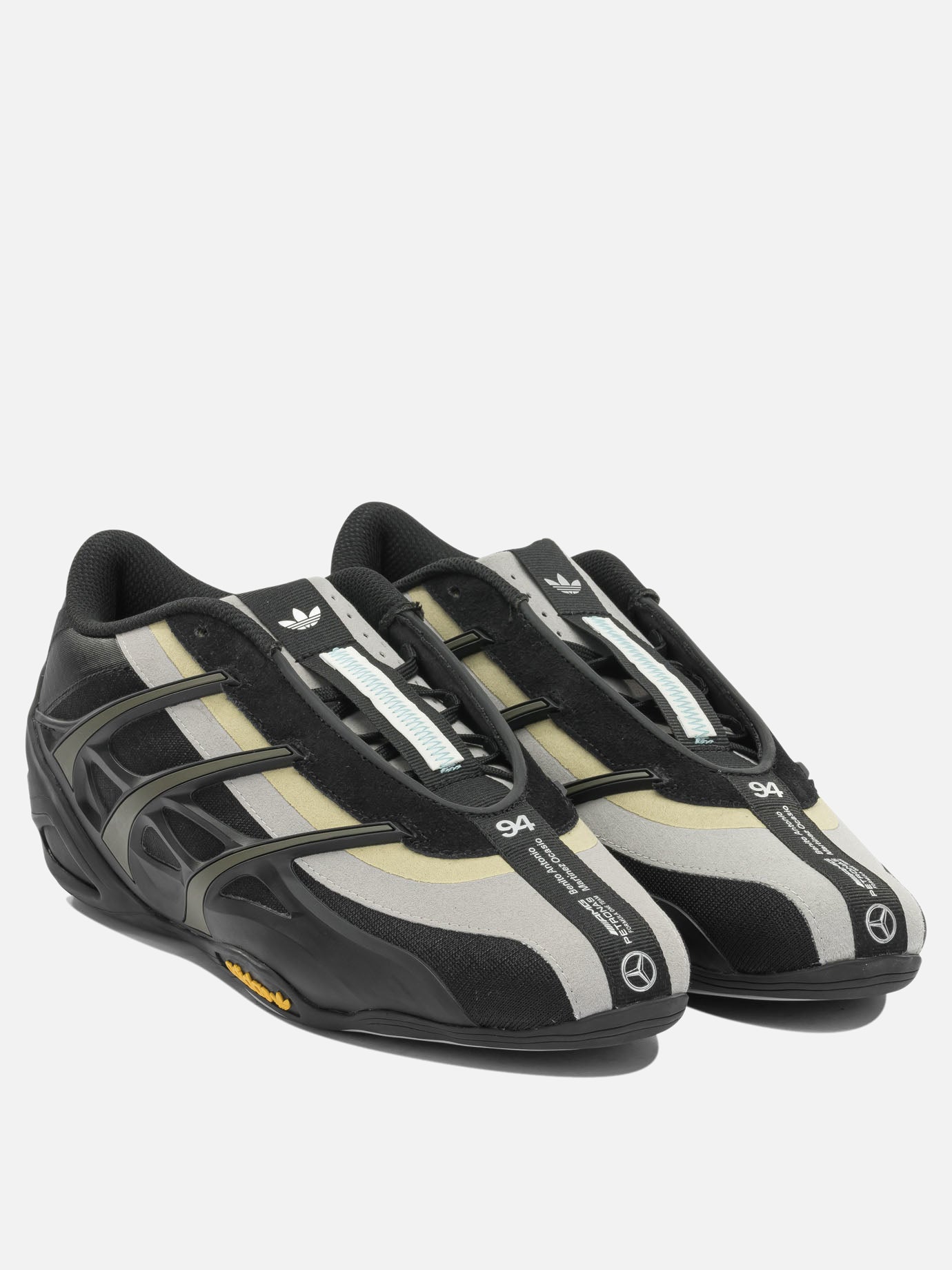 Sneaker basse 50% leather 50% textile - 100% rubber  Nero - Adidas Originals Uomo | PDP | VIETTI Online Store | Zoom-Modal_2
