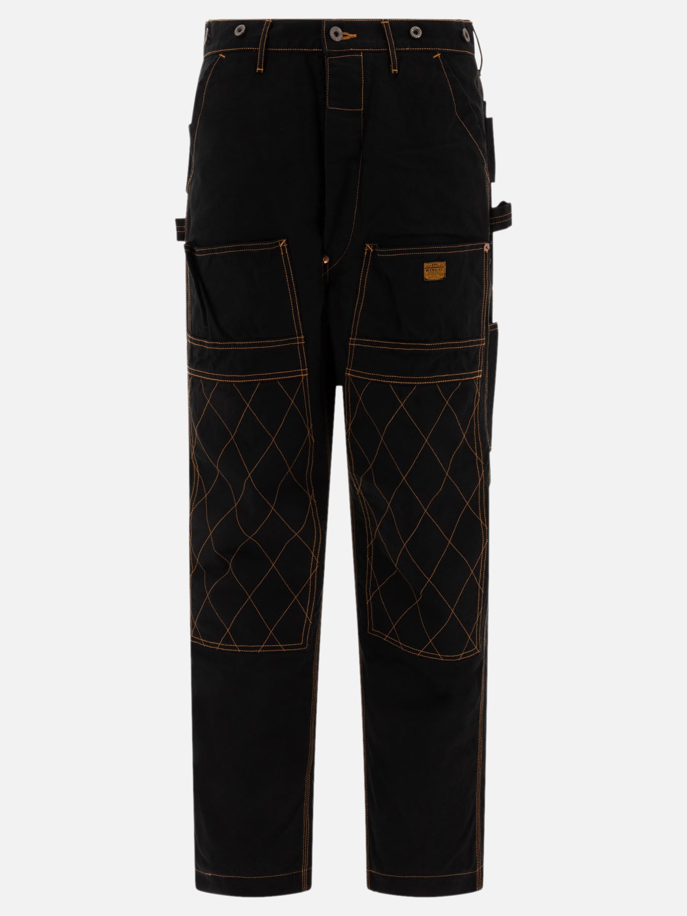 Work pants 100% cotton  Black - KAPITAL Men | PDP | VIETTI Online Store | Zoom-Modal
