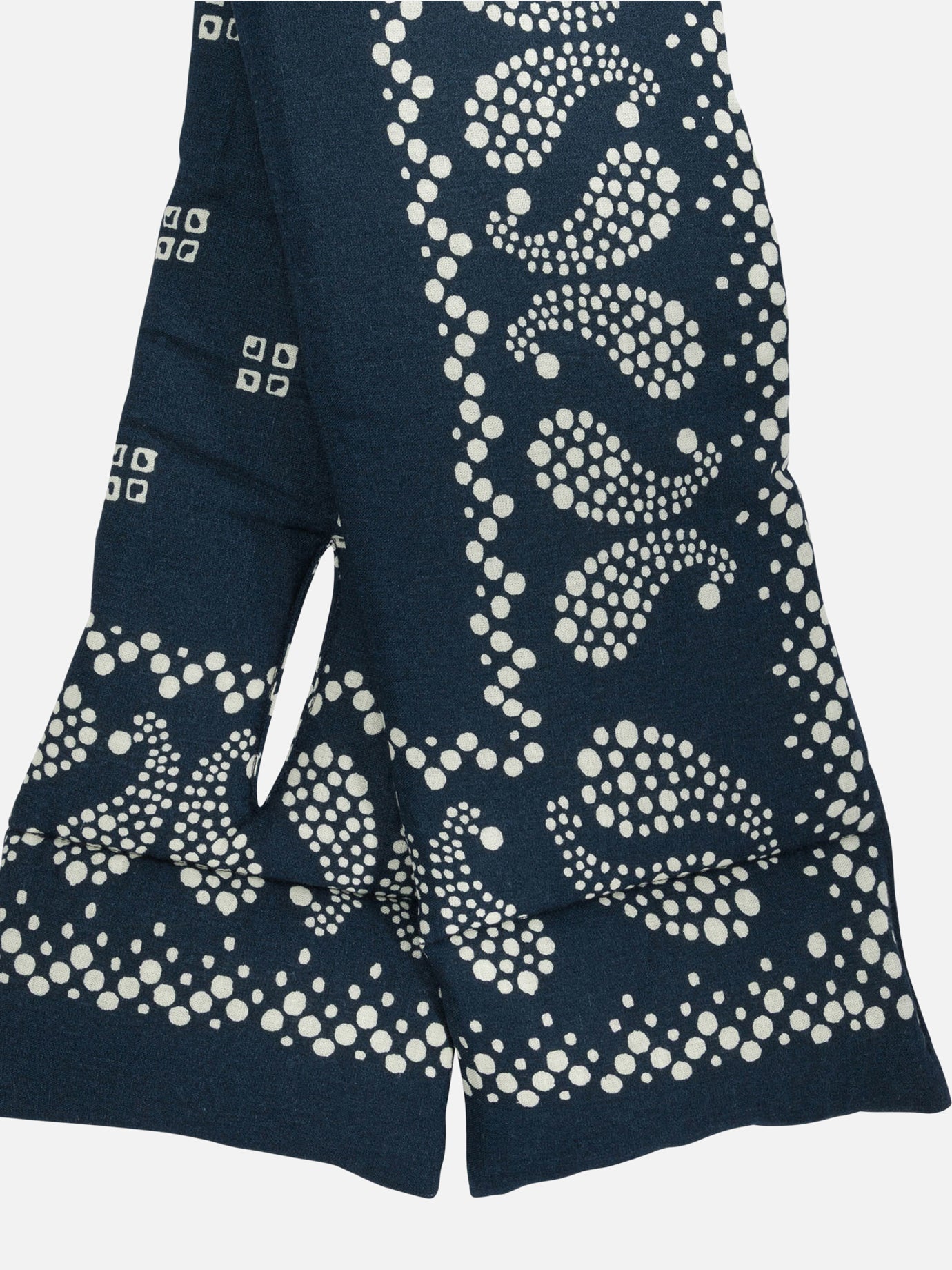 Classic scarves 70% rayon 30% cotton  Blue - KAPITAL Men | PDP | VIETTI Online Store | thumbnail_2