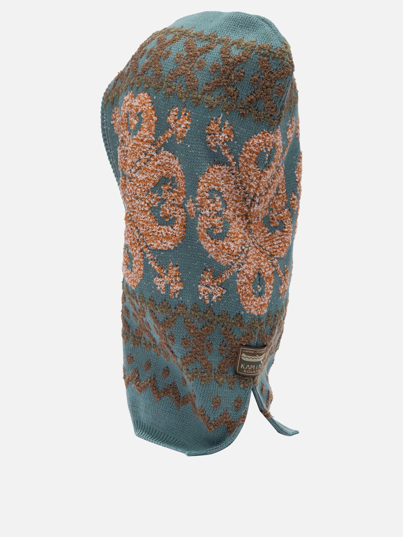 Balaclava 100% wool  Blue - KAPITAL Men | PDP | VIETTI Online Store | Zoom-Modal_3
