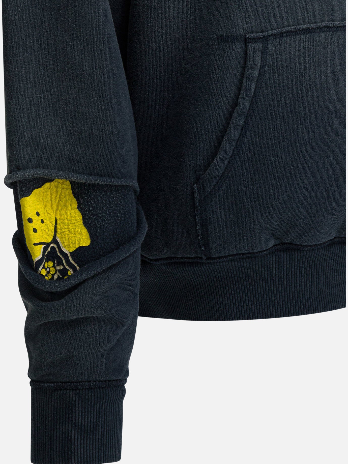 Hoodies Solid colour  Blue - KAPITAL Men | PDP | VIETTI Online Store | Zoom-Modal_3
