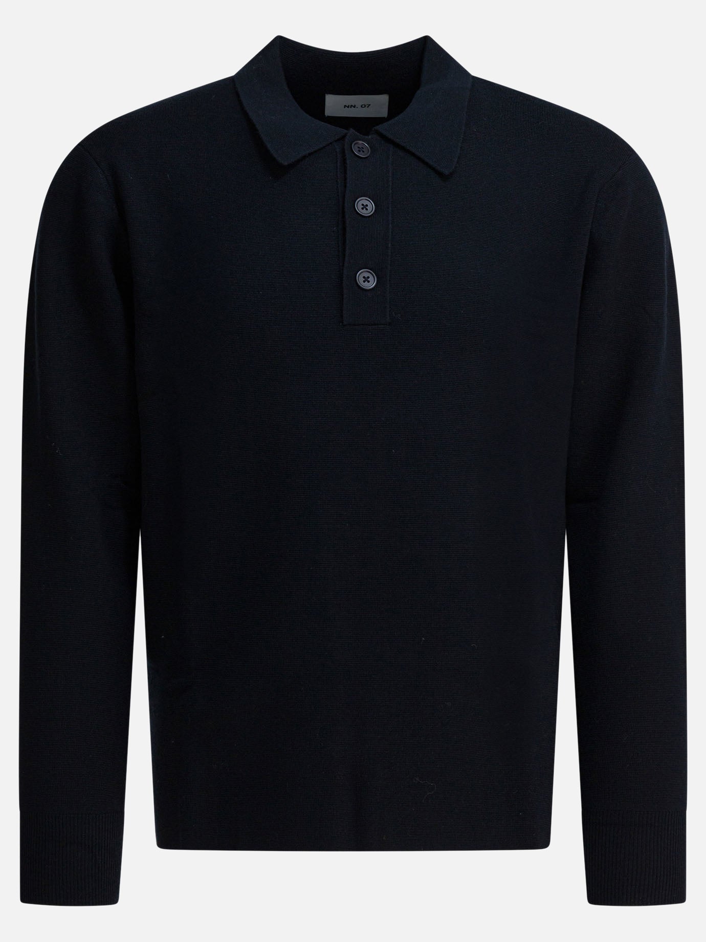 Polo sweater Solid colour  Blue - NN.07 Men | PDP | VIETTI Online Store | thumbnail