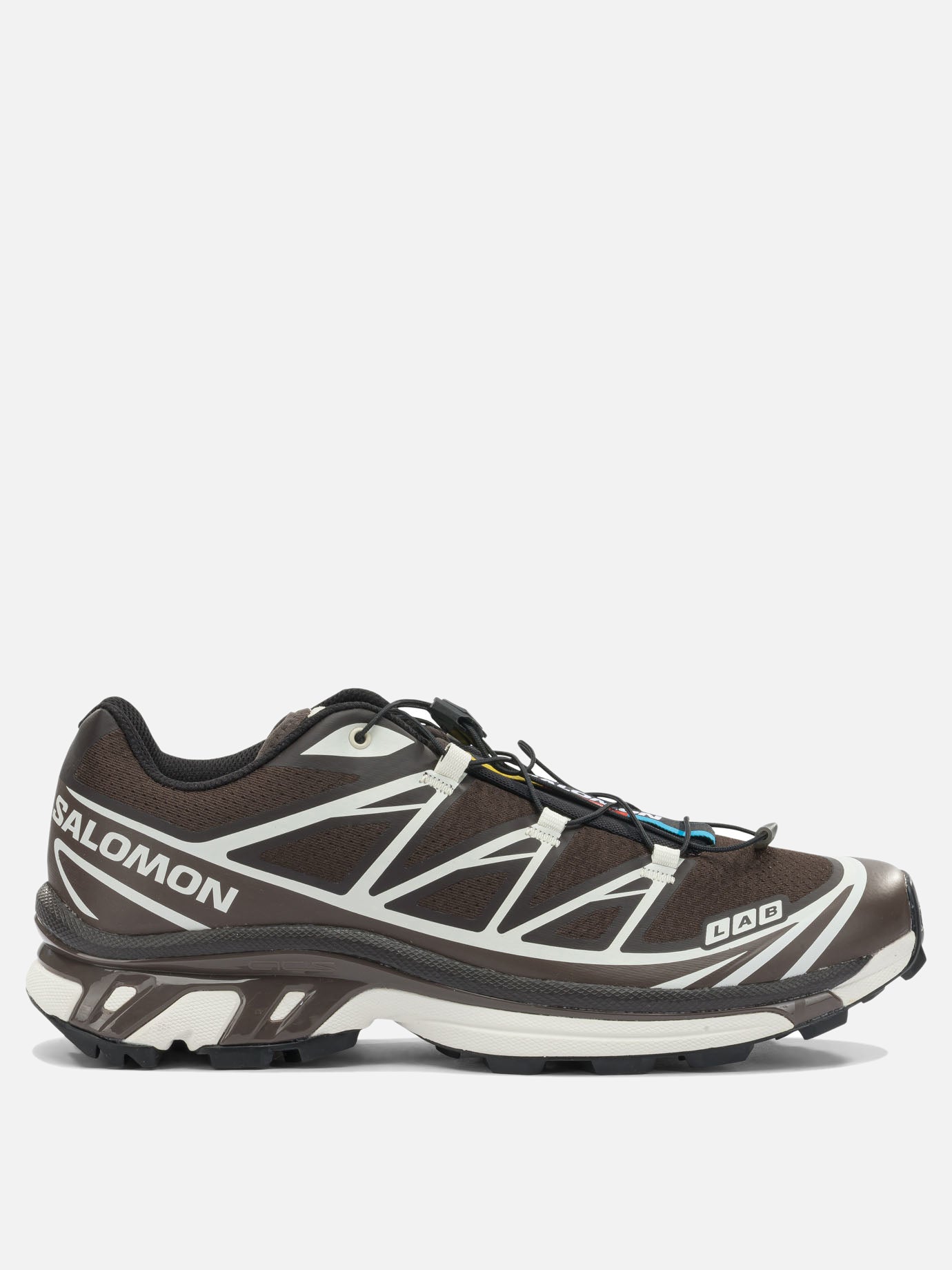 Low top sneakers 100% mesh - 100% rubber  Brown - Salomon Men | PDP | VIETTI Online Store | Zoom-Modal
