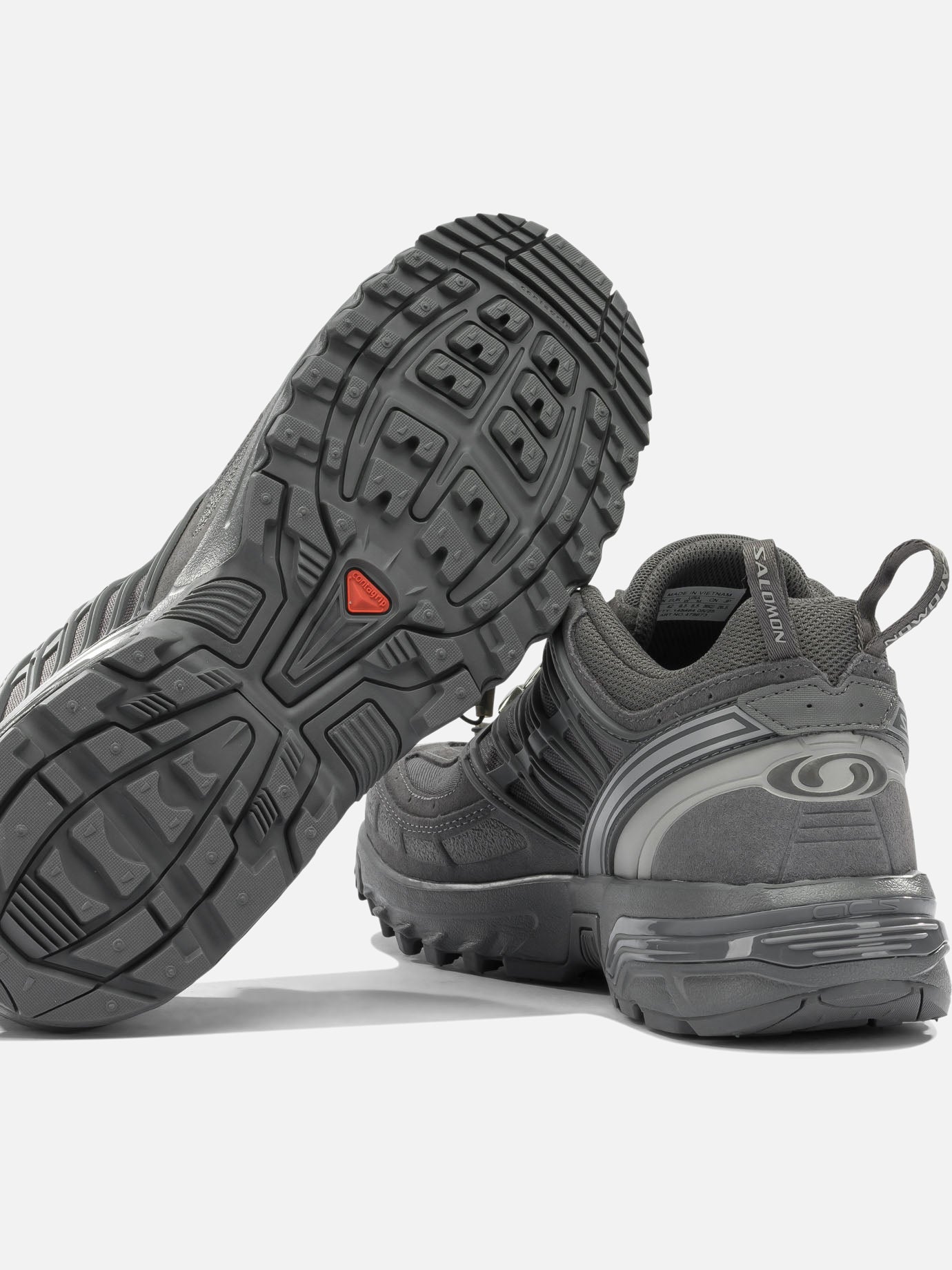 Low top sneakers 100% fabric - 100% rubber  Grey - Salomon Men | PDP | VIETTI Online Store | thumbnail_5