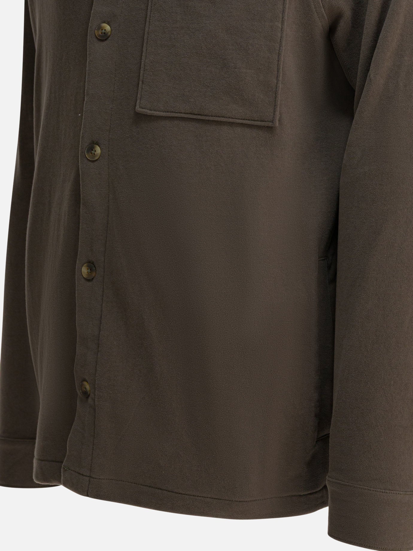Overshirt jackets Solid colour  Brown - Vince Men | PDP | VIETTI Online Store | Zoom-Modal_4
