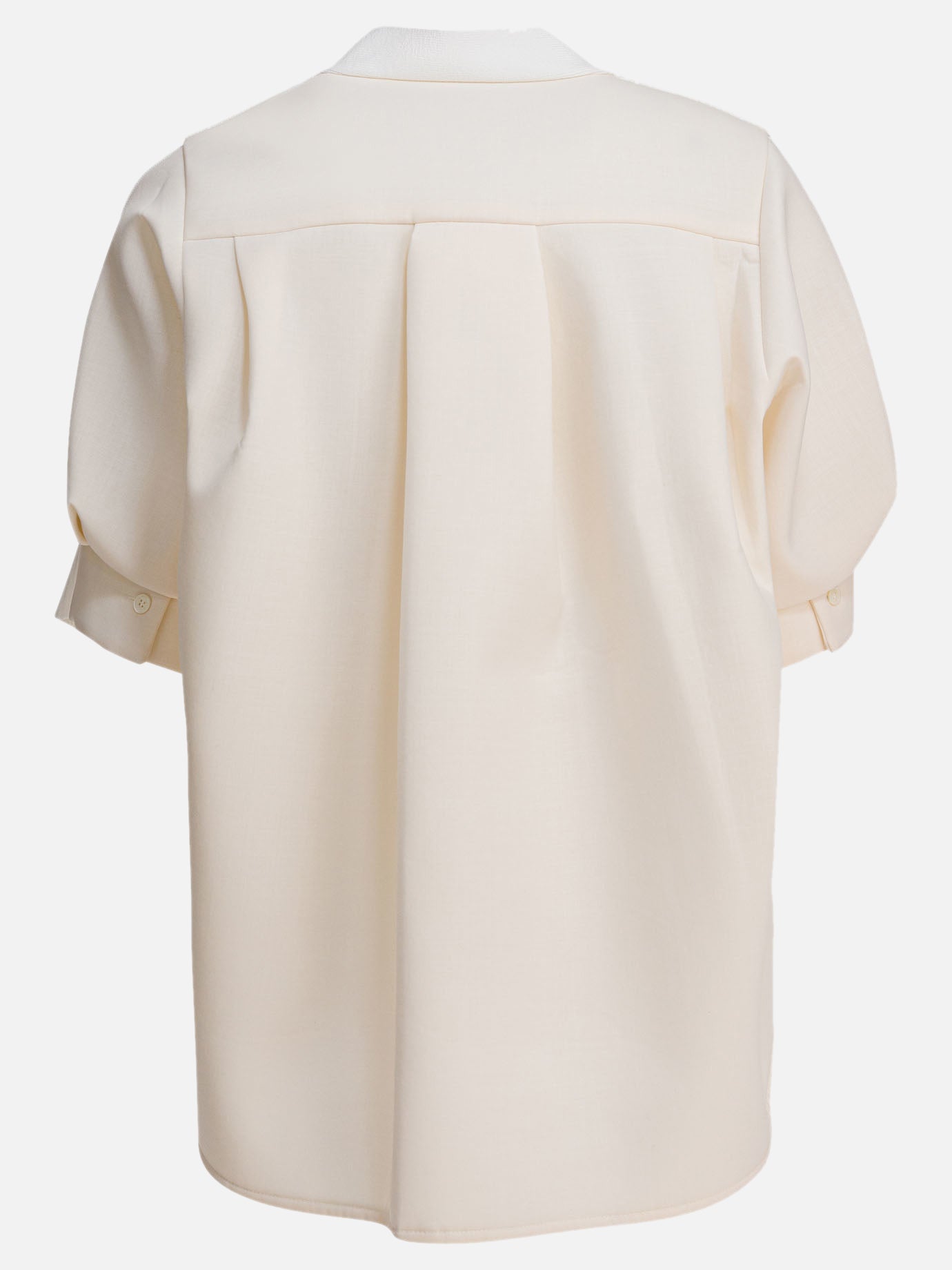 Cardigans Solid colour  White - Sacai Women | PDP | VIETTI Online Store | thumbnail_2