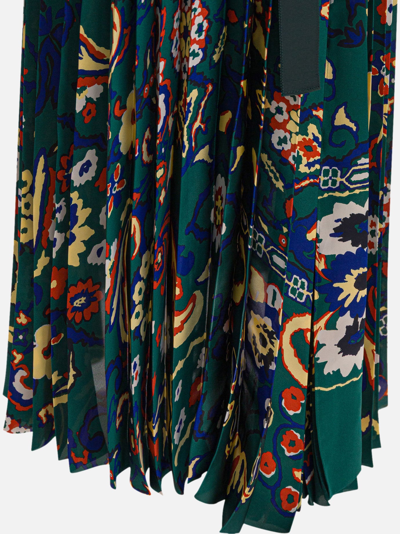 Sacai Floral print skirt 11644139_1 Green thumbnail_4