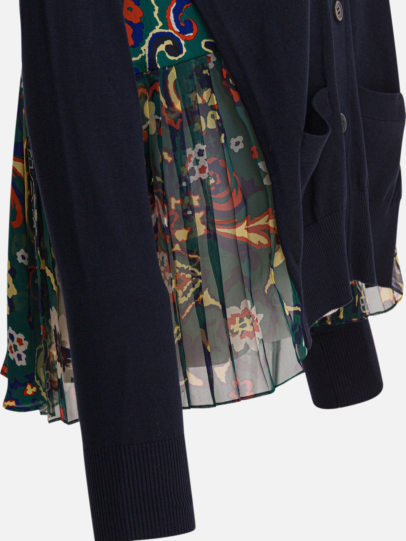 Cardigans Floral  Blue - Sacai Women | PDP | VIETTI Online Store | Zoom-Modal_4
