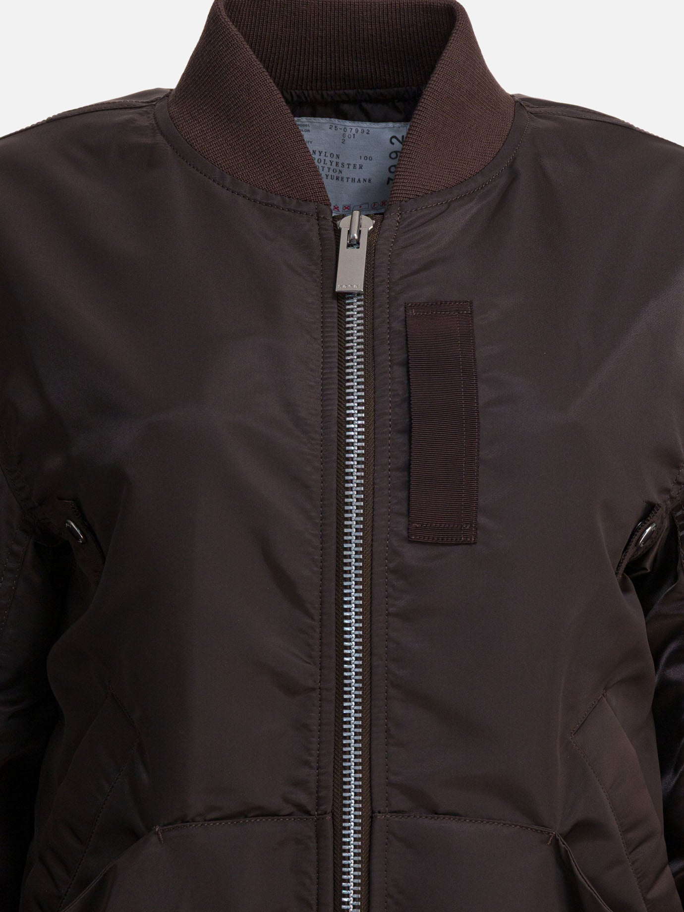 Bomber Solid colour  Marrone - Sacai Donna | PDP | VIETTI Online Store | Zoom-Modal_3
