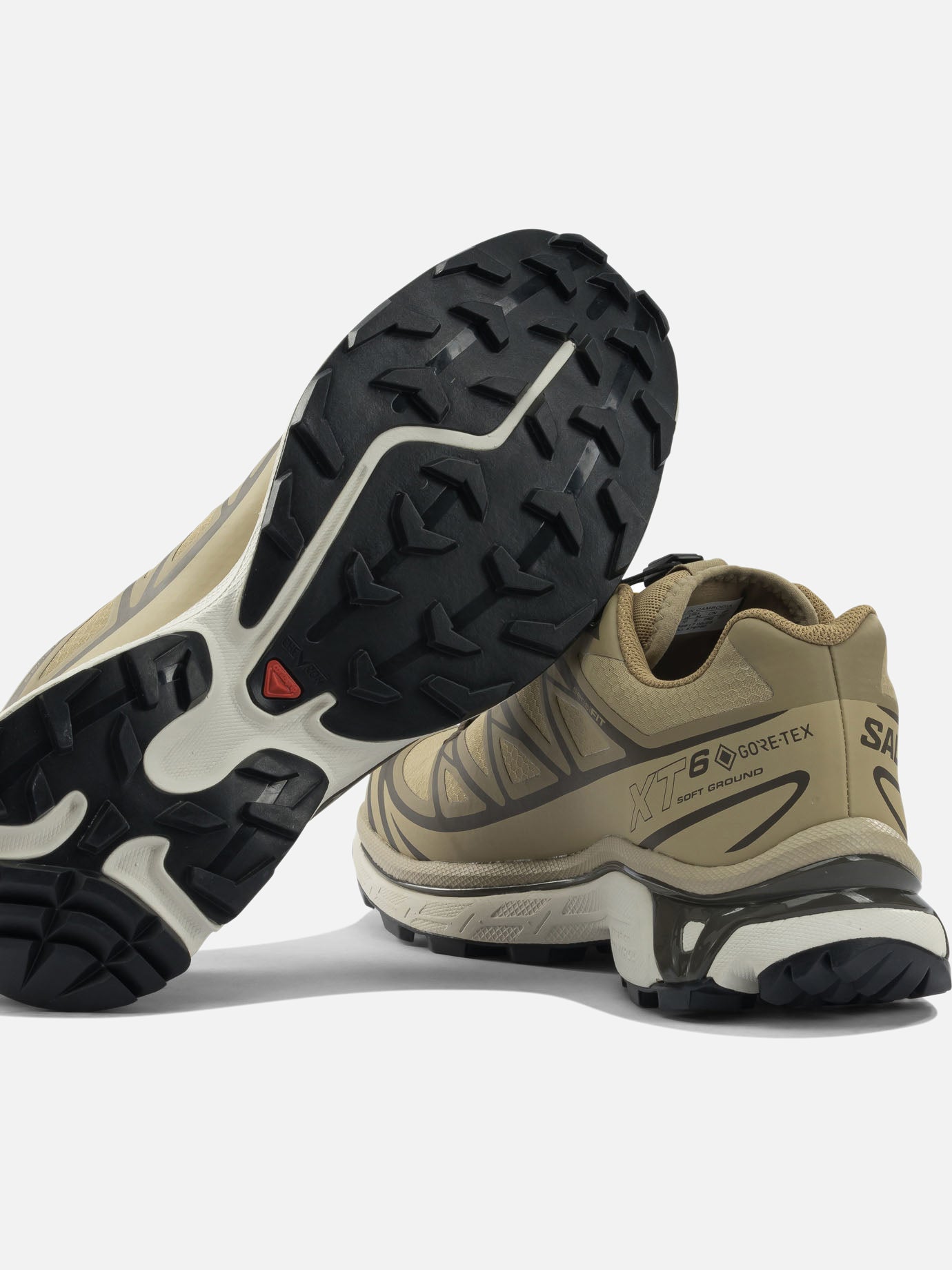 Low top sneakers 50% synthetic leather 50% mesh - 100% rubber  Beige - Salomon Men | PDP | VIETTI Online Store | Zoom-Modal_5
