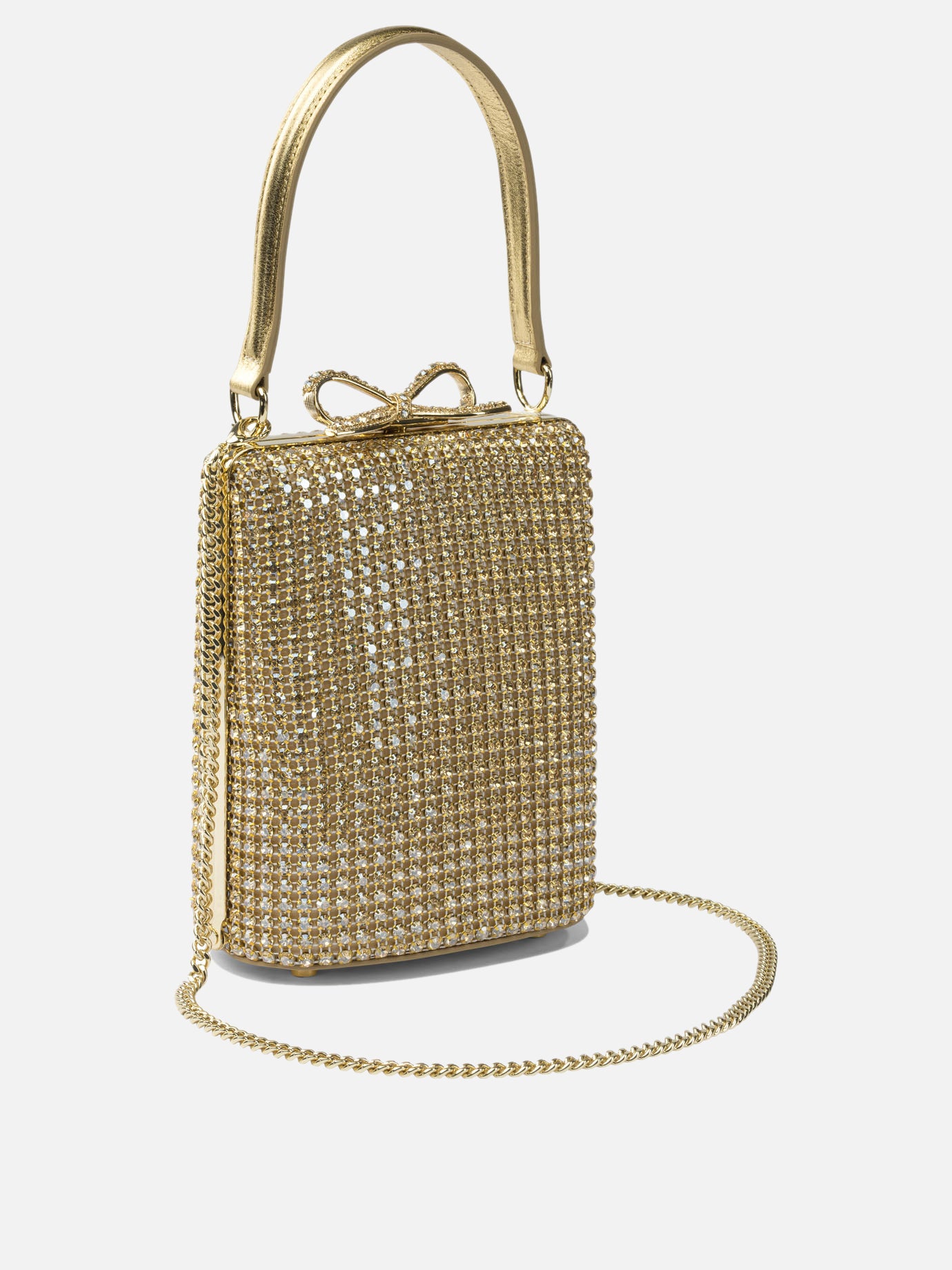 Borse mini 97% polyamide 3% elastane  Oro - Self-portrait Donna | PDP | VIETTI Online Store | Zoom-Modal_2
