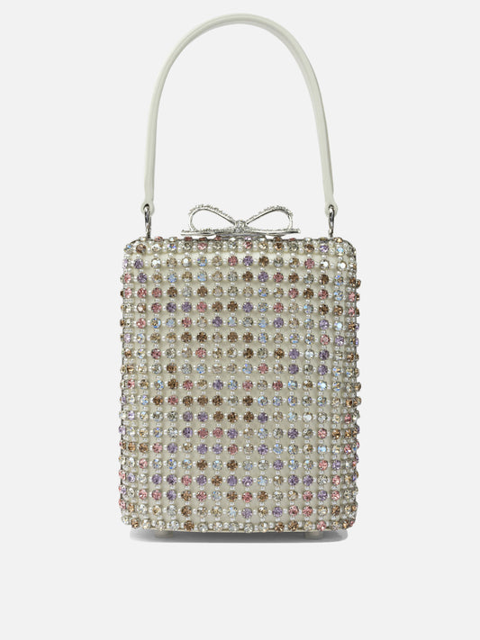 Borse mini 100% cow leather  Argento - Self-portrait Donna | PLP | VIETTI Online Store 
