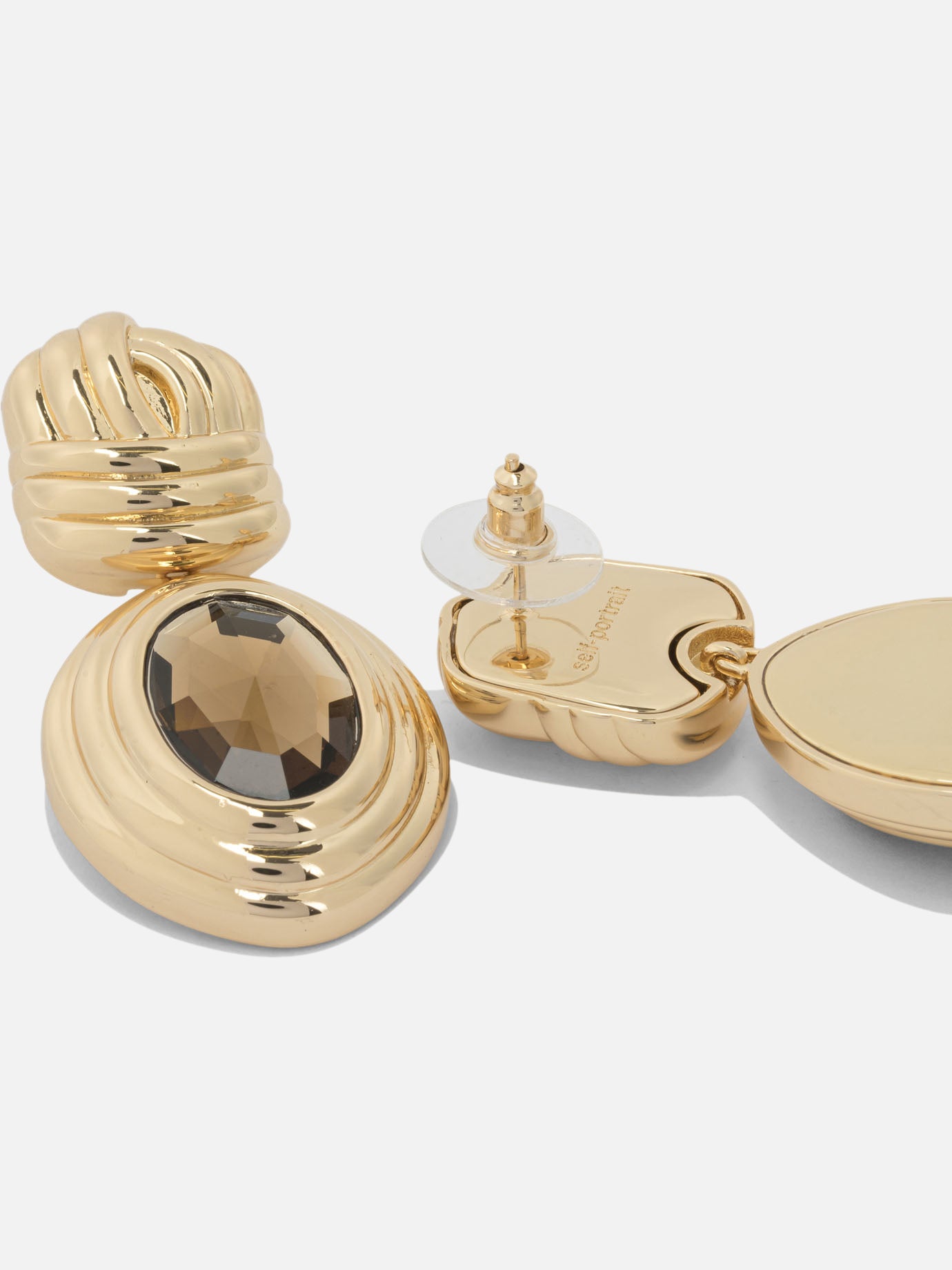 Earrings 100% copper  Gold - Self-portrait Women | PDP | VIETTI Online Store | Zoom-Modal_2

