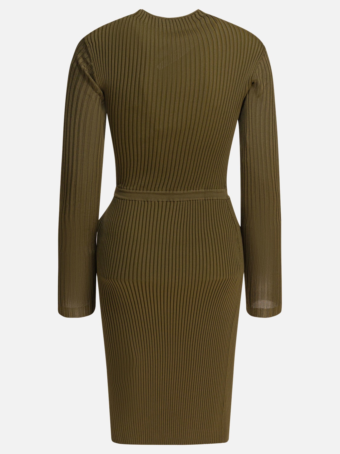 Mini dresses Solid colour  Green - Self-portrait Women | PDP | VIETTI Online Store | Zoom-Modal_2
