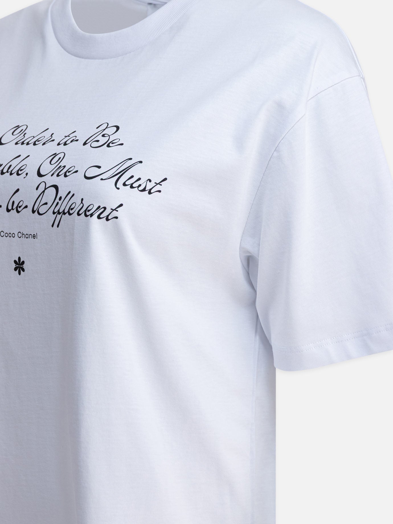 Crewneck t-shirts Print  White - Semper Women | PDP | VIETTI Online Store | Zoom-Modal_4
