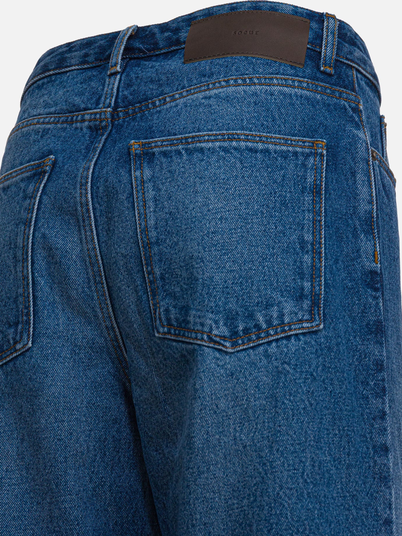 Wide-leg jeans Denim  Blue - Soeur Women | PDP | VIETTI Online Store | Zoom-Modal_4
