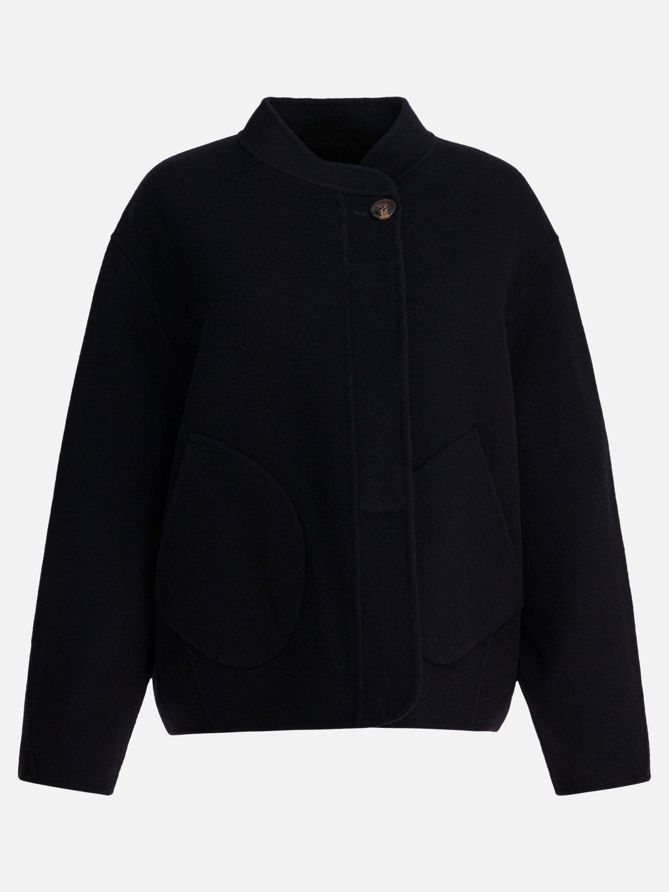 Short coats Solid colour  Blue - Soeur Women | PDP | VIETTI Online Store | Zoom-Modal
