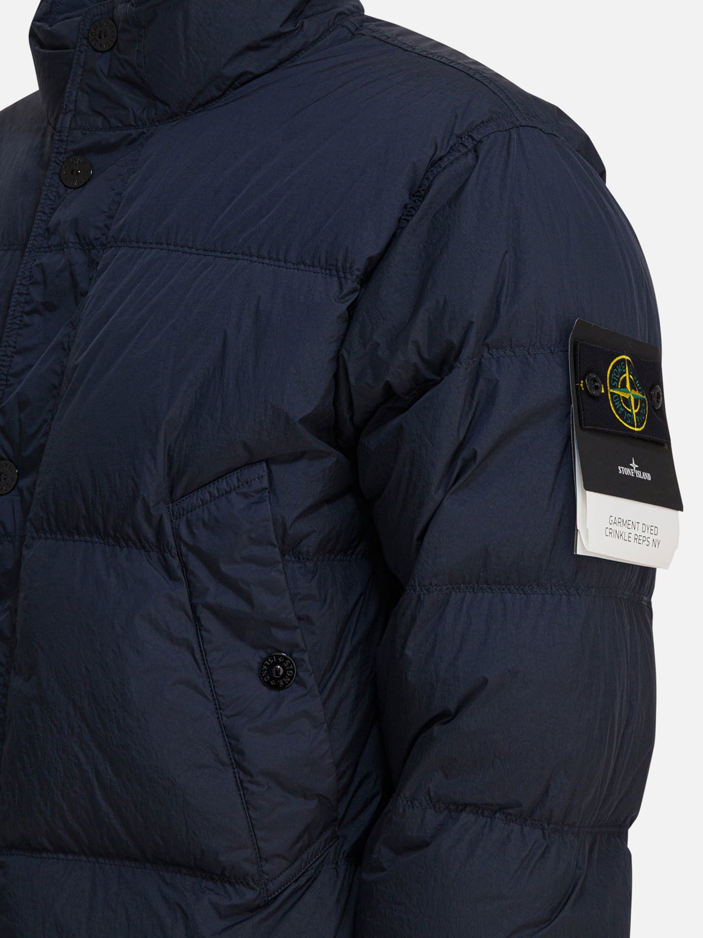 Giacche a vento Logo  Blu - Stone Island Uomo | PDP | VIETTI Online Store | Zoom-Modal_4
