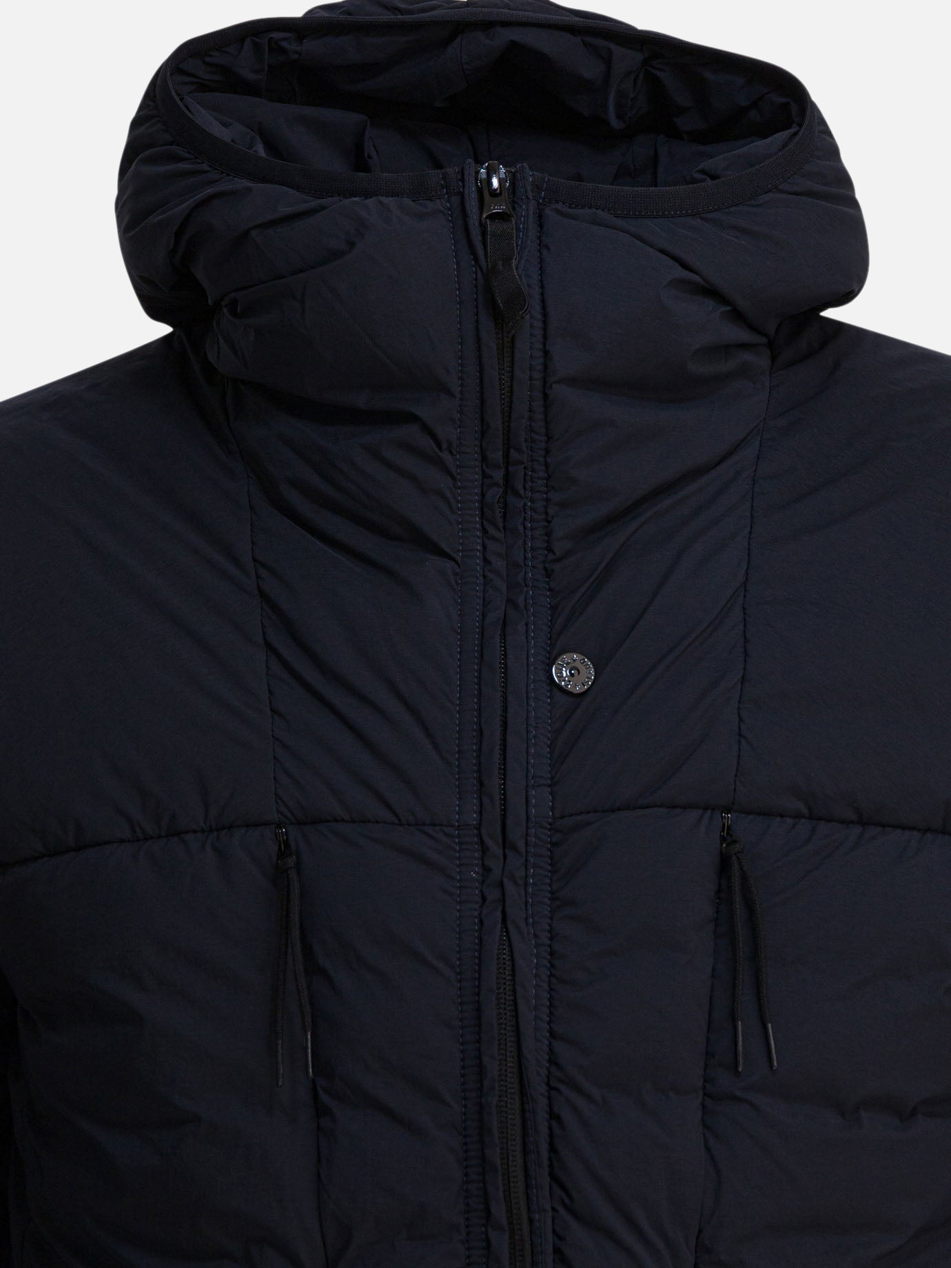 Piumini corti Solid colour  Blu - Stone Island Uomo | PDP | VIETTI Online Store | Zoom-Modal_3
