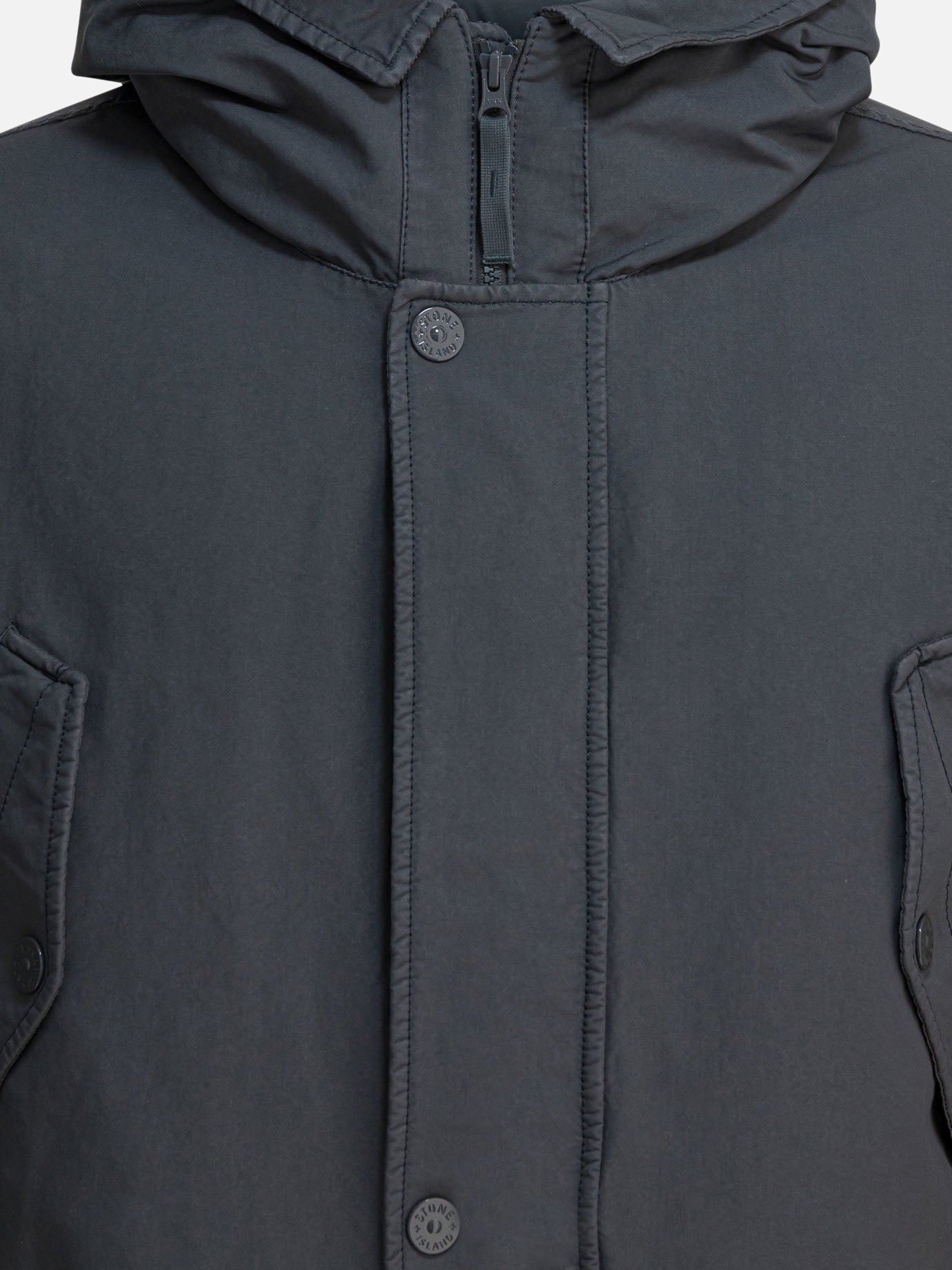 Parka Logo  Grigio - Stone Island Uomo | PDP | VIETTI Online Store | Zoom-Modal_3
