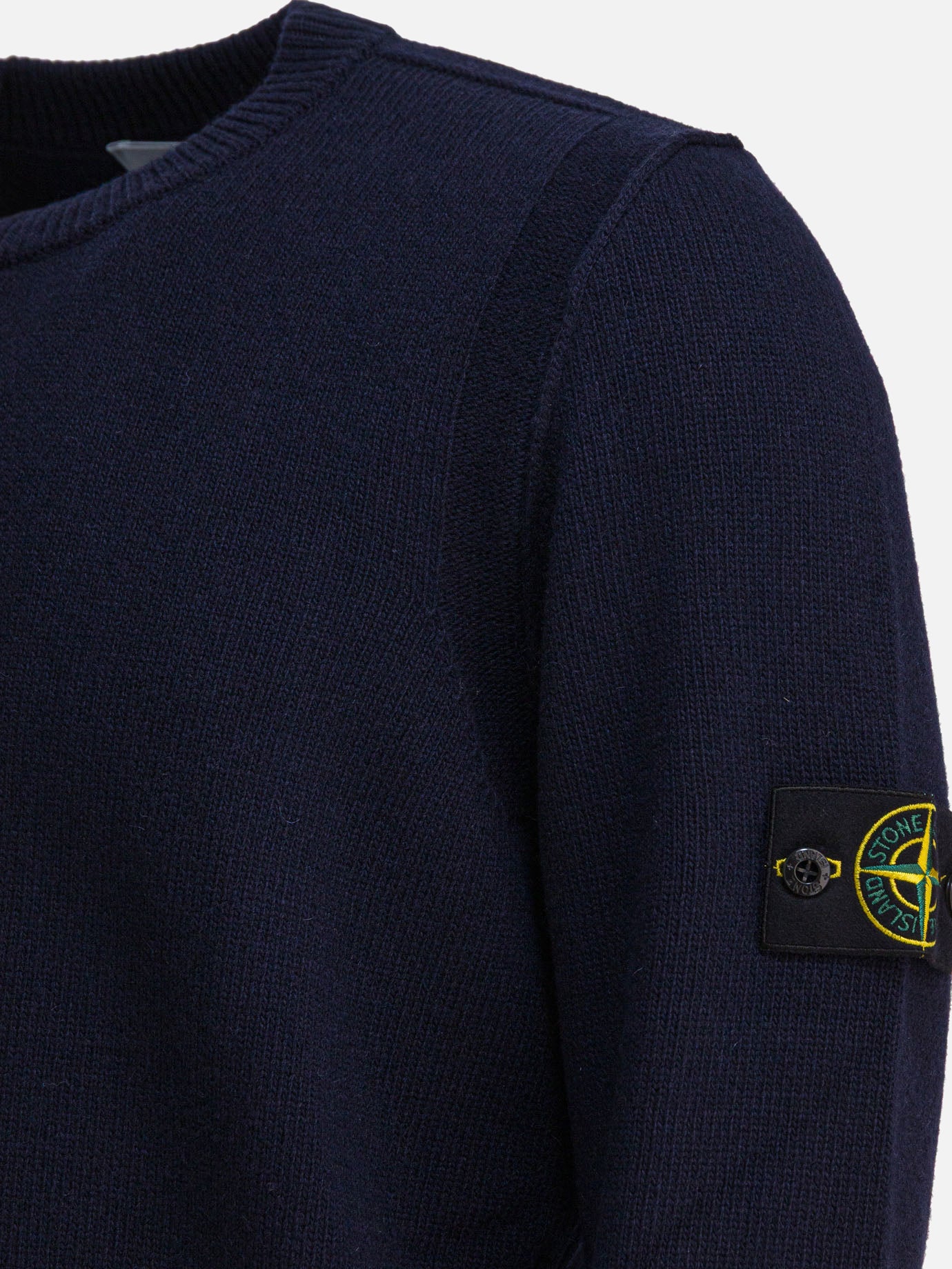 Crewneck sweaters Logo  Blue - Stone Island Men | PDP | VIETTI Online Store | Zoom-Modal_4
