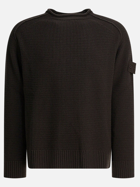 Crewneck sweaters Logo  Brown - Stone Island Men | PLP | VIETTI Online Store 
