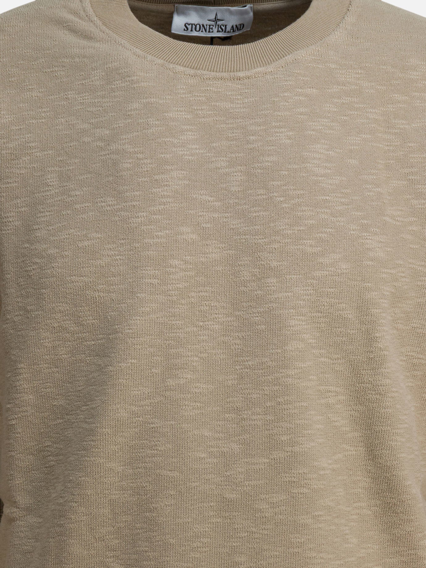 Crewnecks Logo  Beige - Stone Island Men | PDP | VIETTI Online Store | thumbnail_3