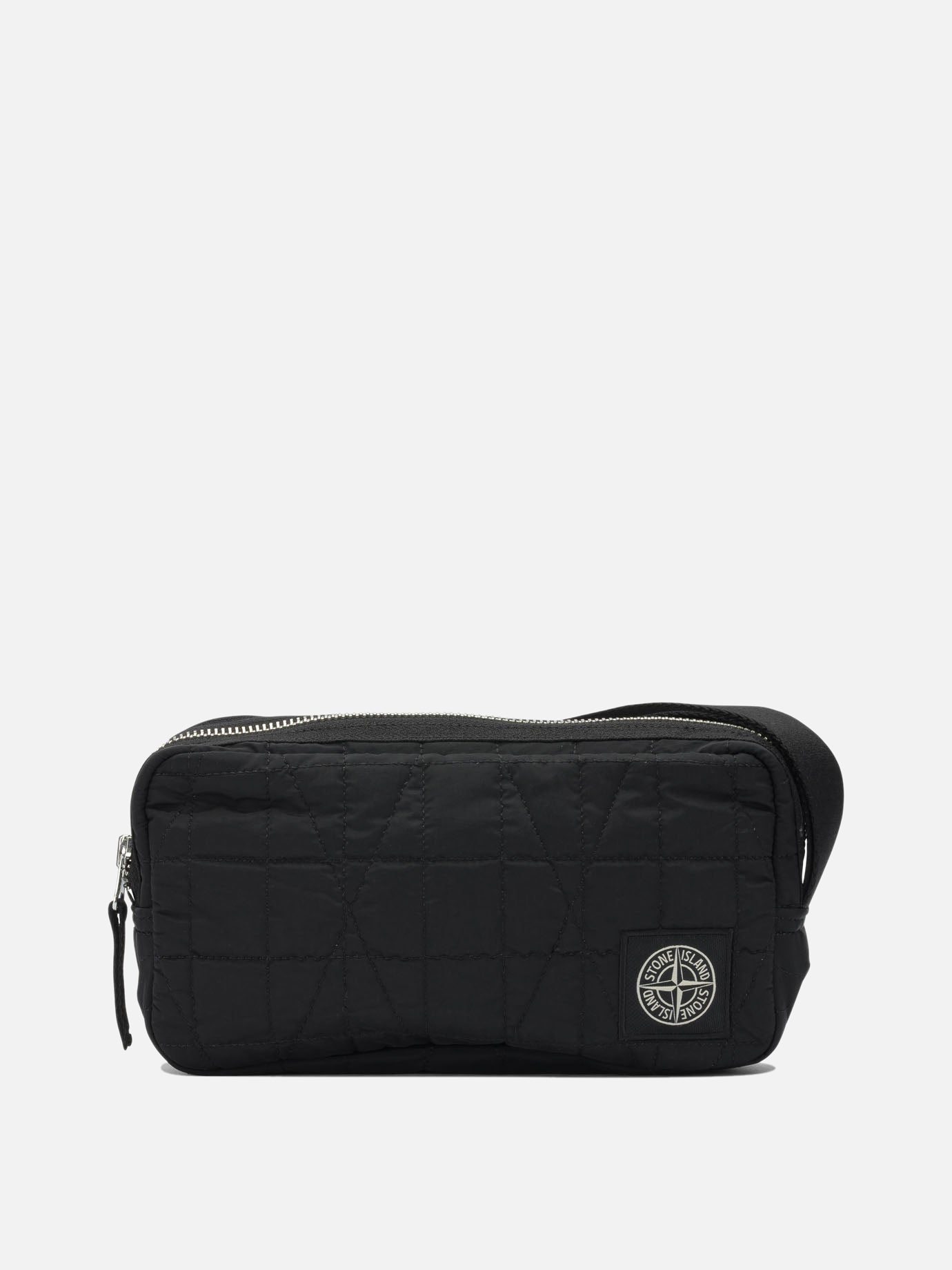 Clutch 100% polyamide  Nero - Stone Island Uomo | PDP | VIETTI Online Store | Zoom-Modal
