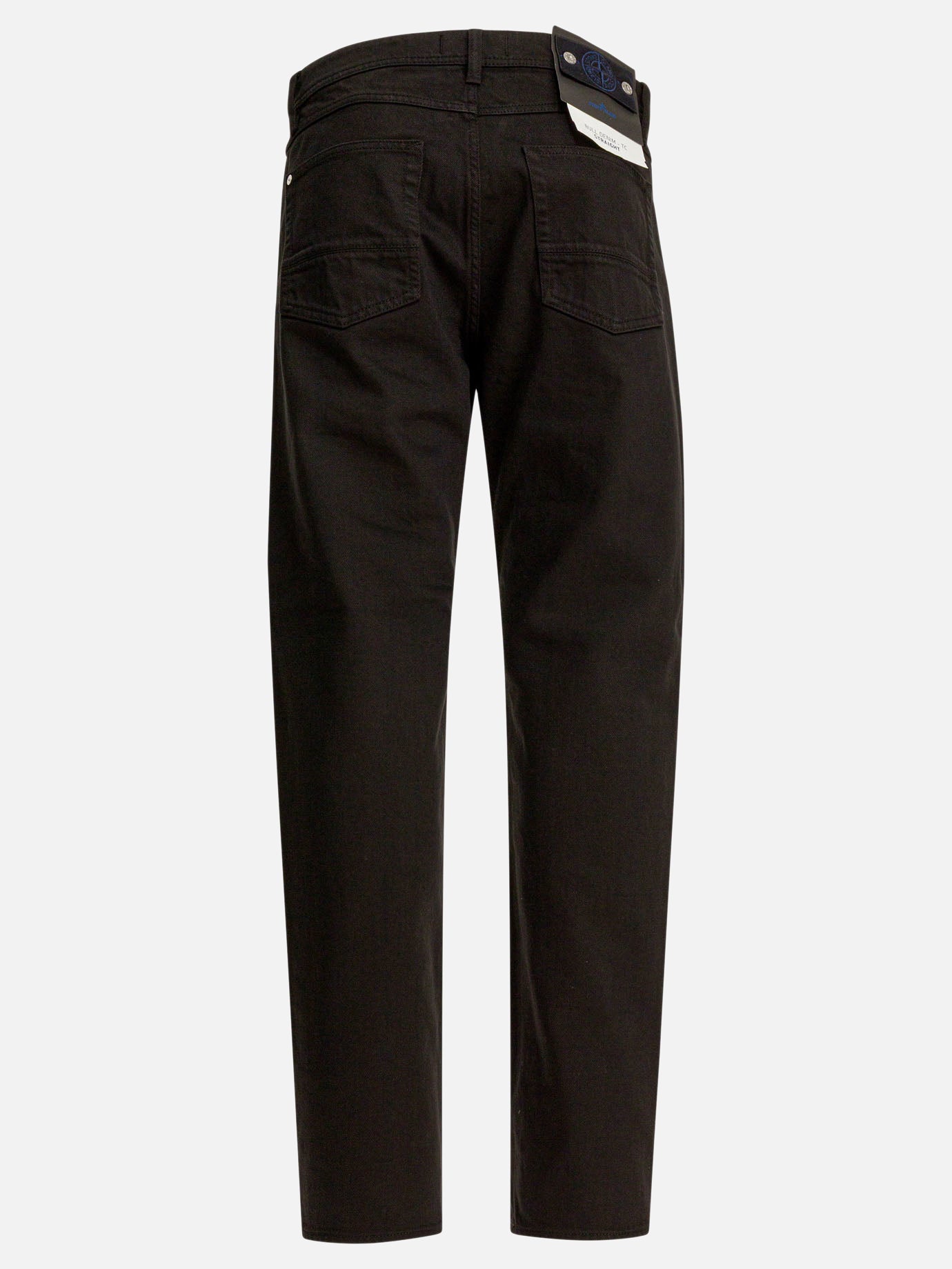 Leisure trousers Solid colour  Black - Stone Island Men | PDP | VIETTI Online Store | thumbnail_2