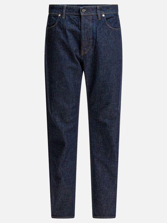 Straight-leg jeans Solid colour  Blue - Stone Island Men | PLP | VIETTI Online Store 
