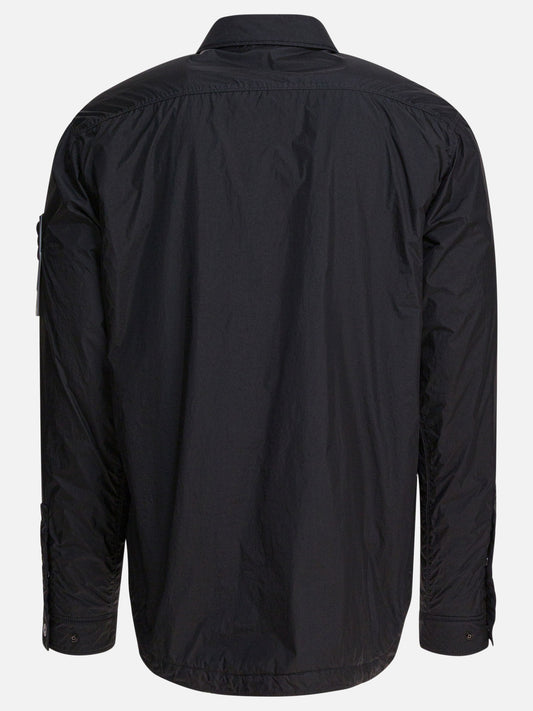 Overshirt jackets Solid colour  Black - Stone Island Men | PLP | VIETTI Online Store | 2
