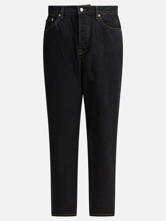 Straight-leg jeans Solid colour  Black - Stüssy Men | PDP | VIETTI Online Store 
