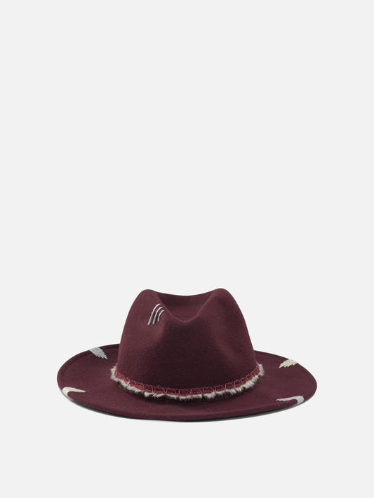 Cappelli classici 100% wool  Bordeaux - The Hat Gang Donna | VIETTI Online Store 
