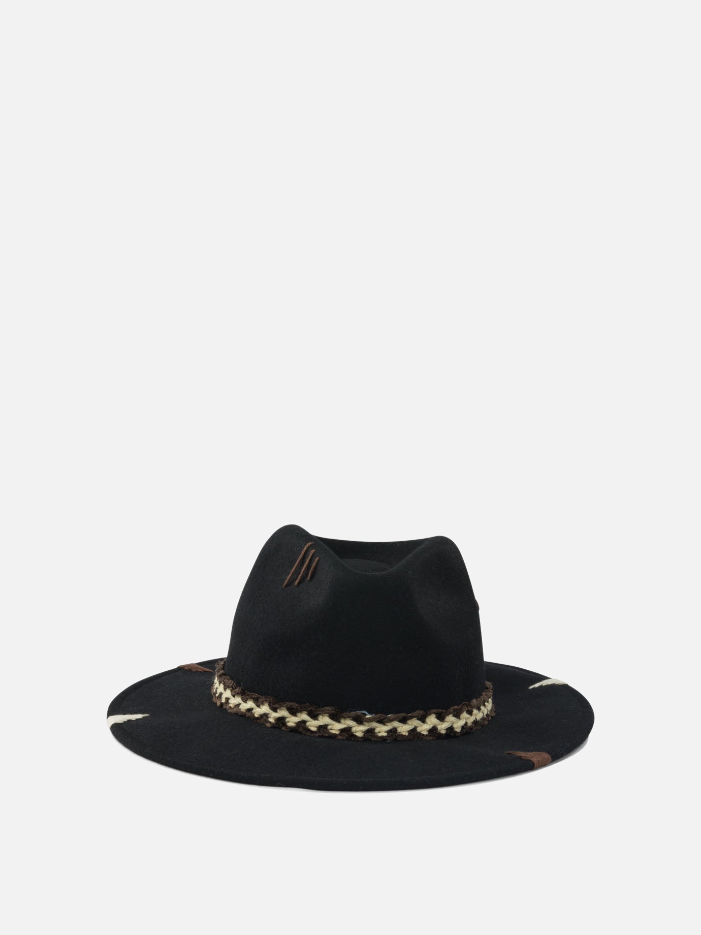 Cappelli classici 100% wool  Nero - The Hat Gang Donna | PDP | VIETTI Online Store | thumbnail
