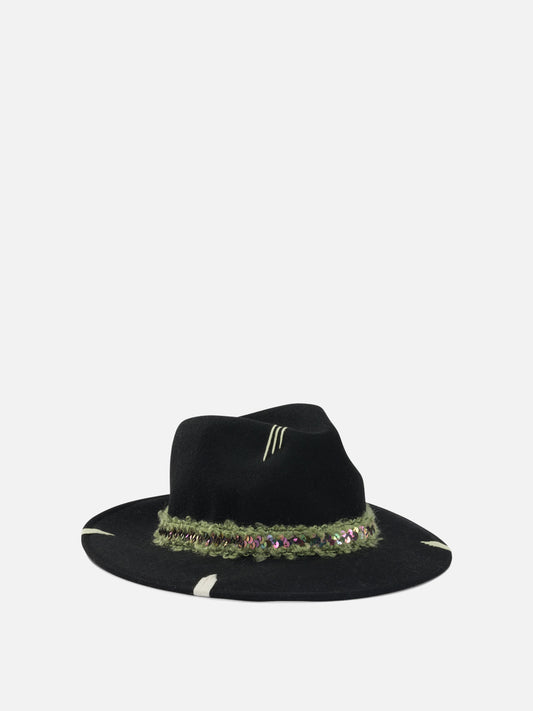 Cappelli classici 100% wool  Nero - The Hat Gang Donna | VIETTI Online Store | 2
