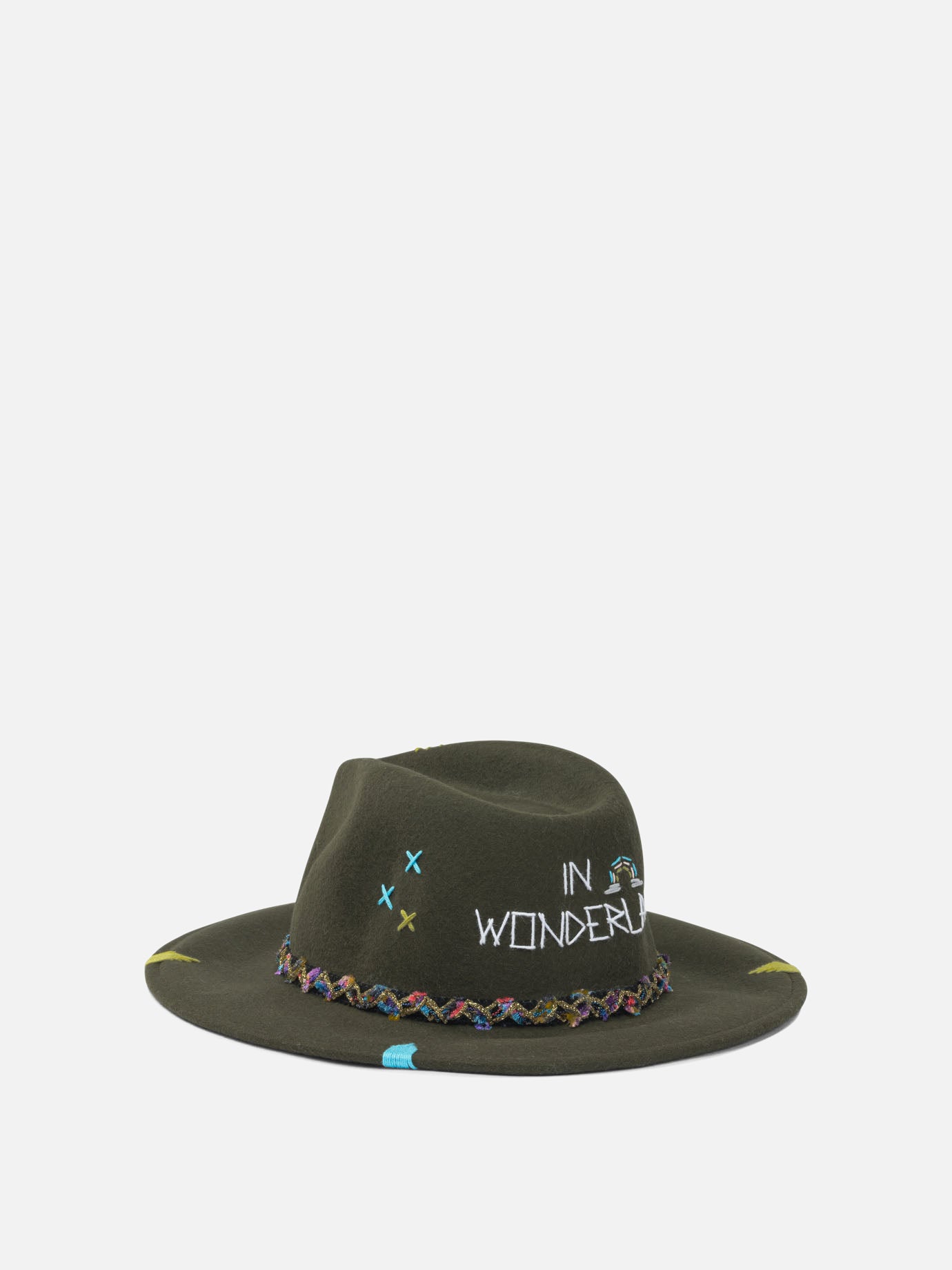 Cappelli classici 100% wool  Verde - The Hat Gang Donna | PDP | VIETTI Online Store | Zoom-Modal_3

