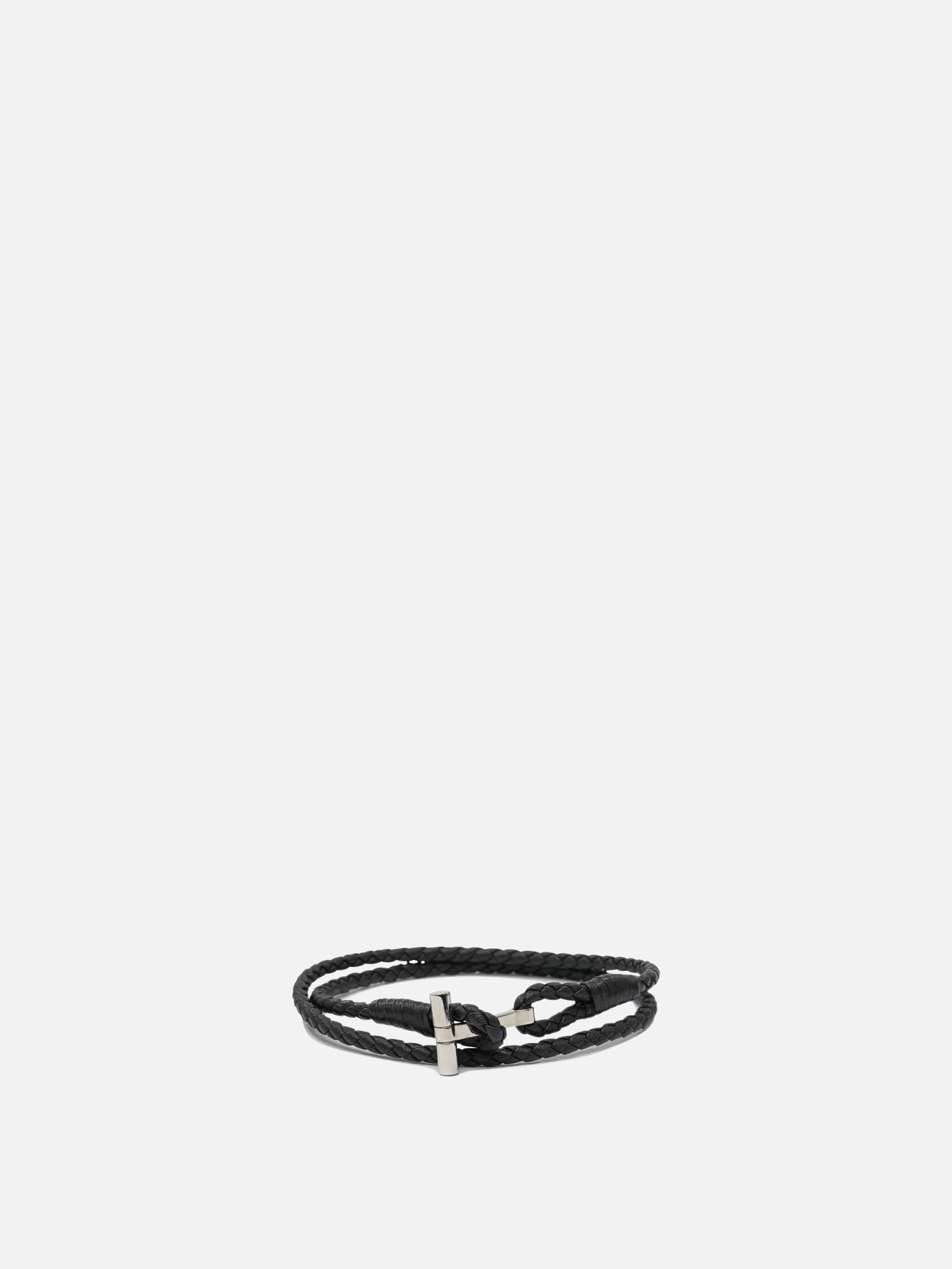 Bracciali 80% calf leather 20% brass  Nero - Tom Ford Uomo | PDP | VIETTI Online Store | thumbnail