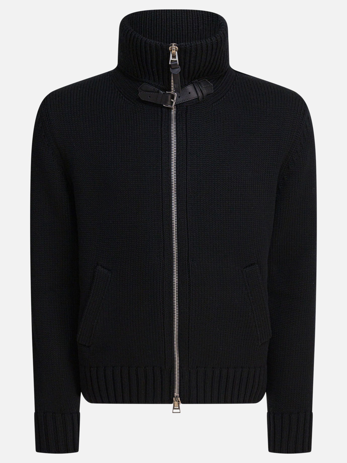 Bomber Solid colour  Nero - Tom Ford Uomo | PDP | VIETTI Online Store | thumbnail
