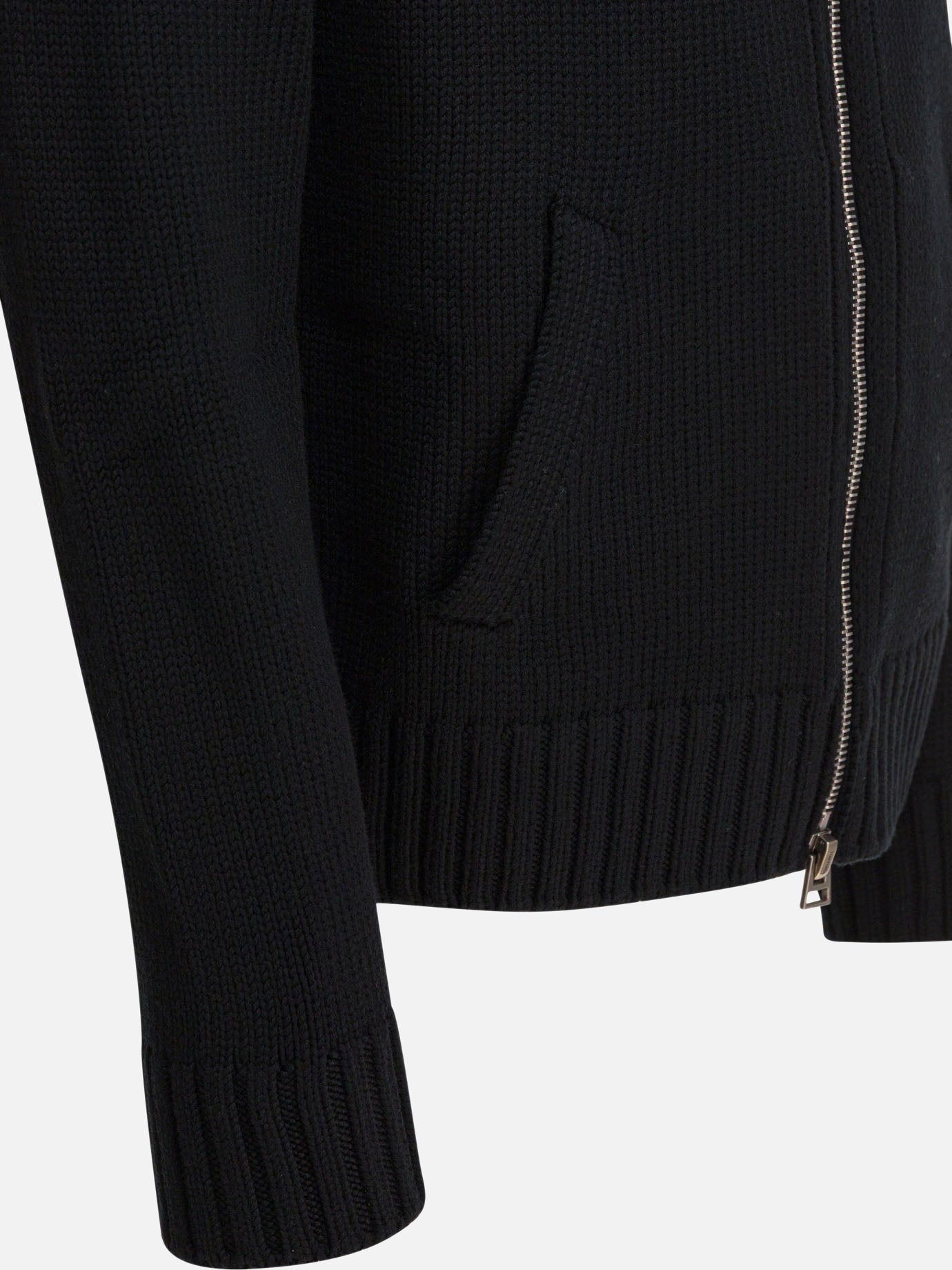 Bomber Solid colour  Nero - Tom Ford Uomo | PDP | VIETTI Online Store | thumbnail_4