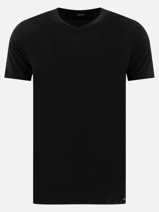 Tom Ford T-shirt scollo a V 22478036_S Black 1