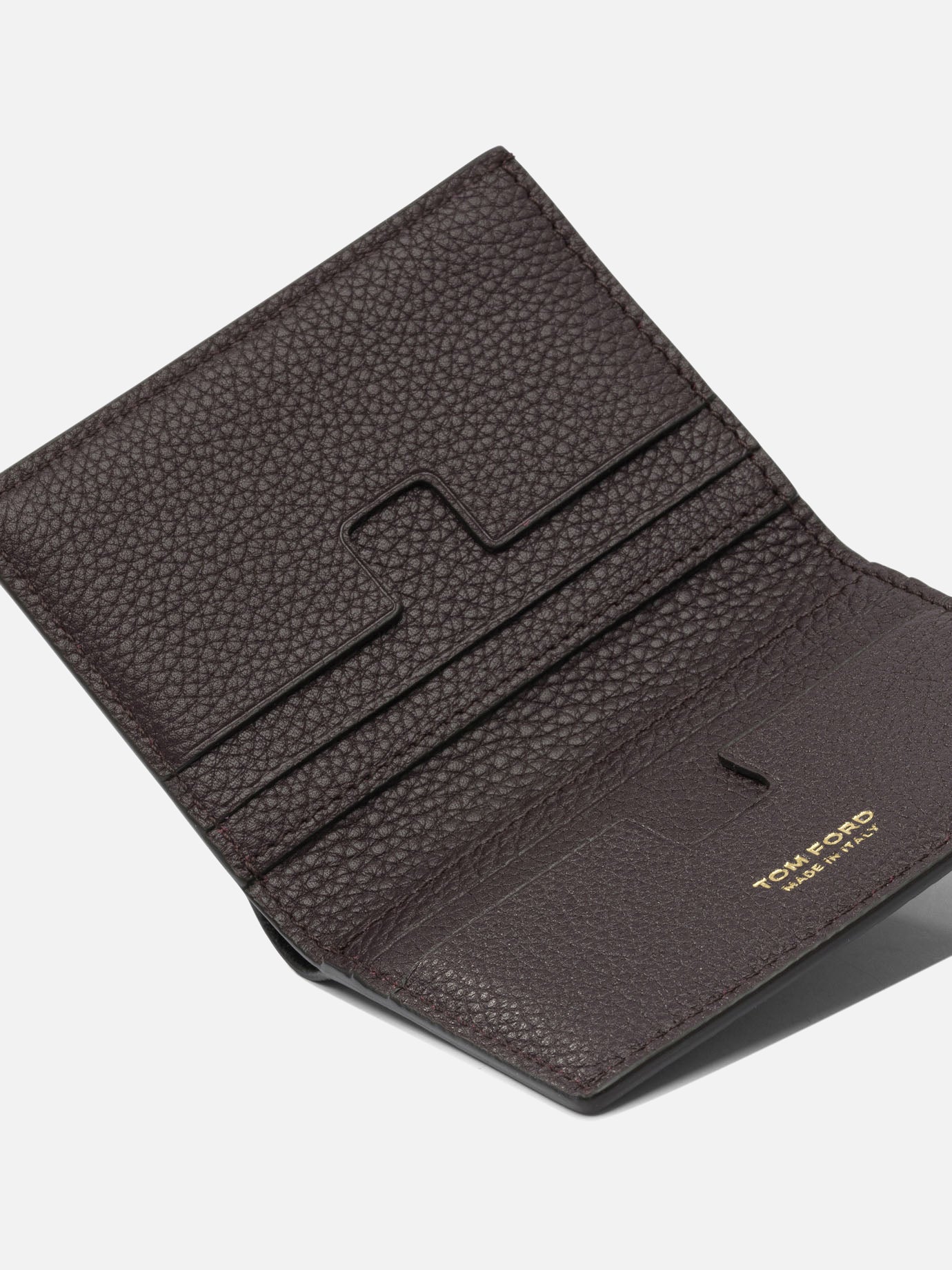 Portafogli 100% calf leather  Bordeaux - Tom Ford Uomo | PDP | VIETTI Online Store | Zoom-Modal_4
