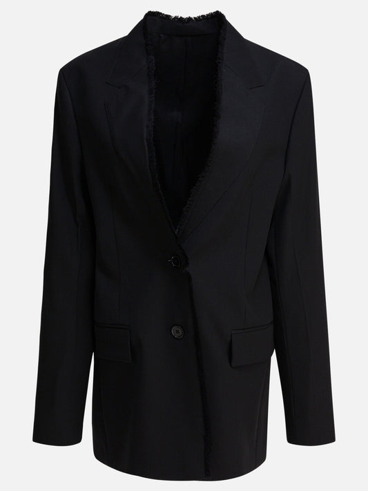 Blazer Solid colour  Nero - Toteme Donna | PDP | VIETTI Online Store 
