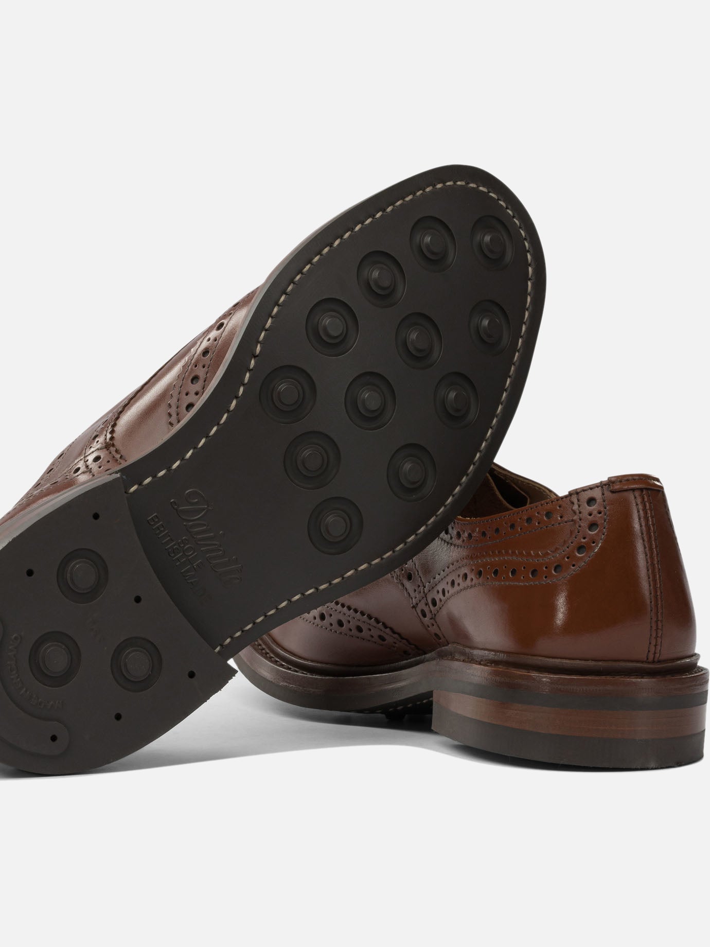 Derby 100% leather - 100% rubber  Marrone - Tricker&#39;s Uomo | PDP | VIETTI Online Store | thumbnail_5