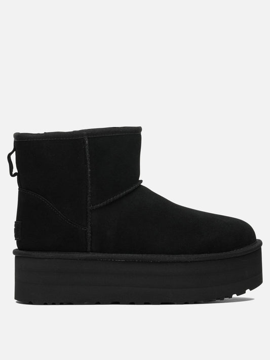 Pull-on boots 100% leather - 100% rubber  Black - Ugg Women | PDP | VIETTI Online Store 
